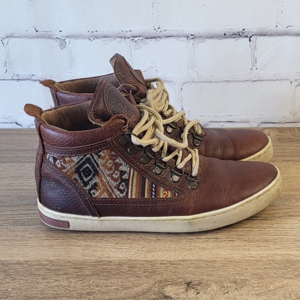 Inkkas Brown Leather Camping Boots